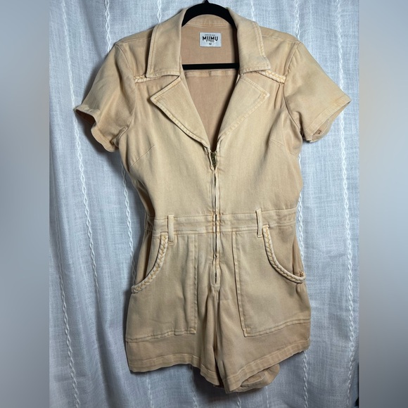 Show Me Your MuMu Outlaw Romper Tanline - Picture 2 of 3